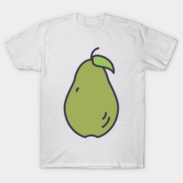 Cute Pear T-Shirt by Jonathan Wightman